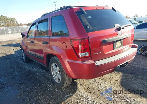 2005 Jeep Grand Cherokee Laredo из США, поврежденный, VIN 1J4GR48K85C627336